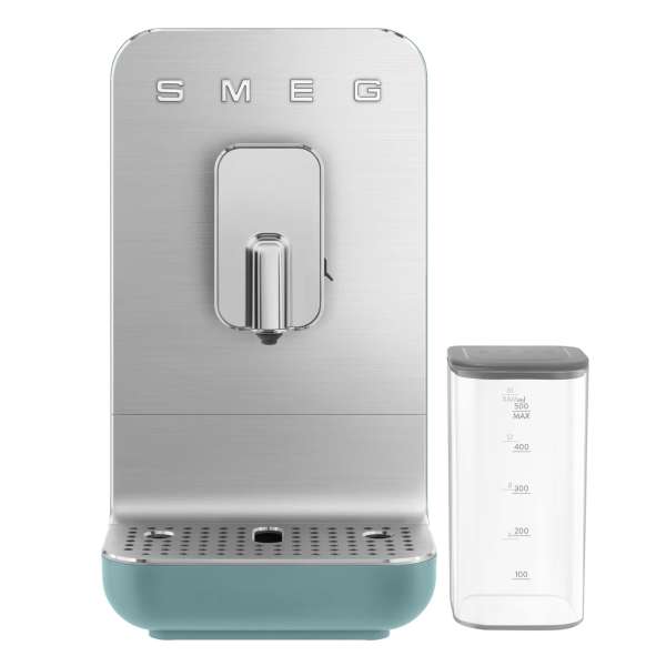 SMEG Kaffeevollautomat mit Milchfunktion emerald green BCC13EGMEU