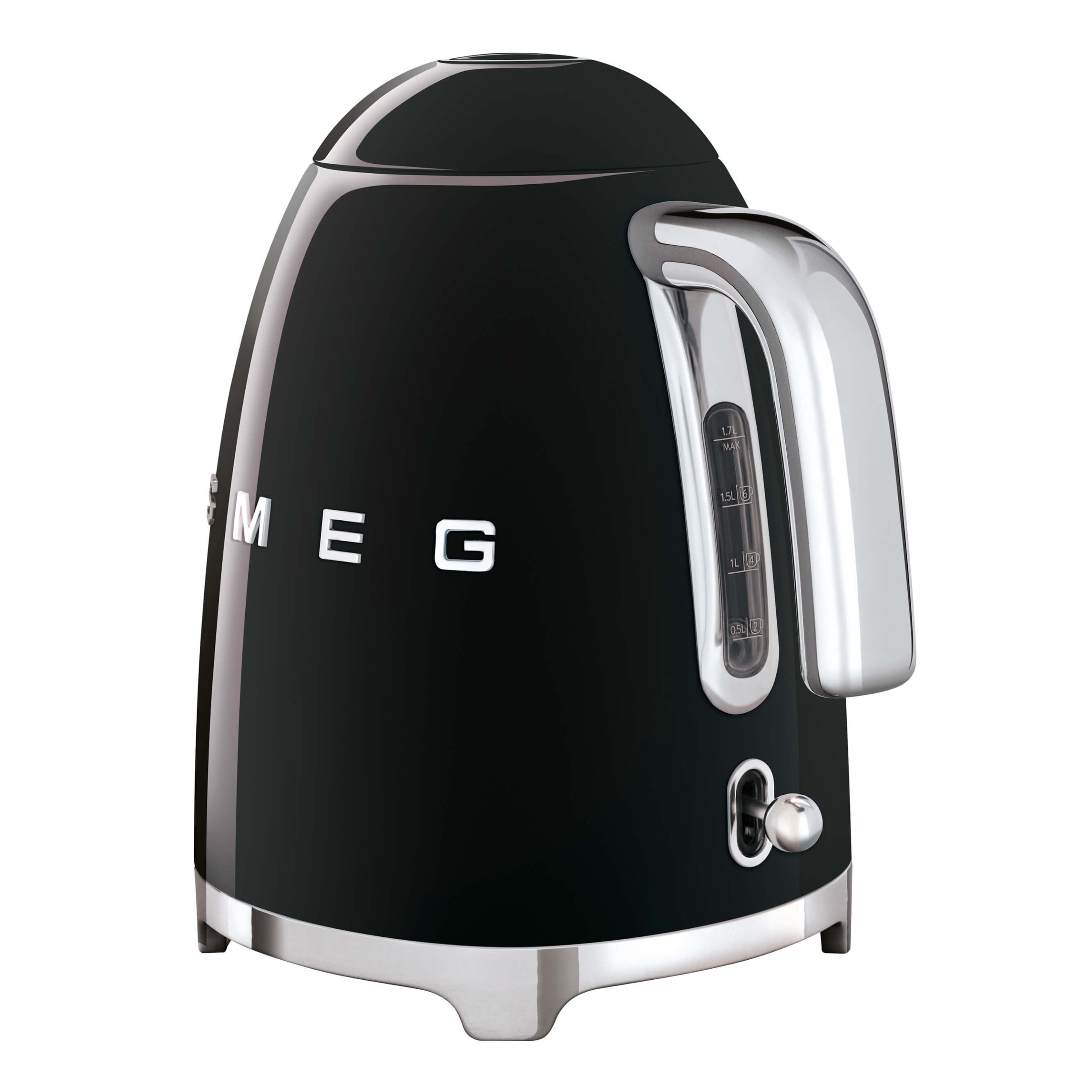 SMEG Wasserkocher schwarz KLF03BLEU