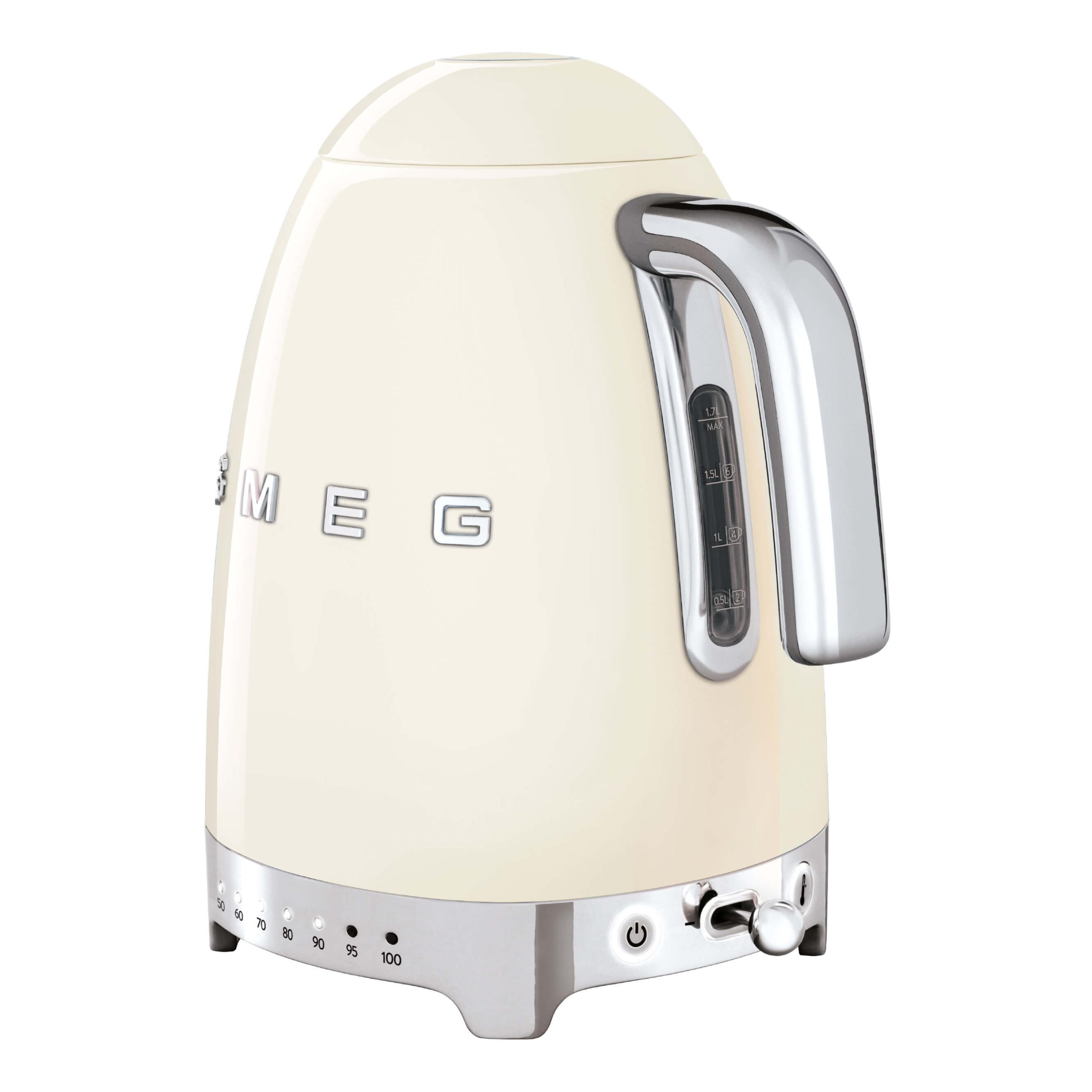 SMEG Wasserkocher variable Temperatur creme KLF04CREU