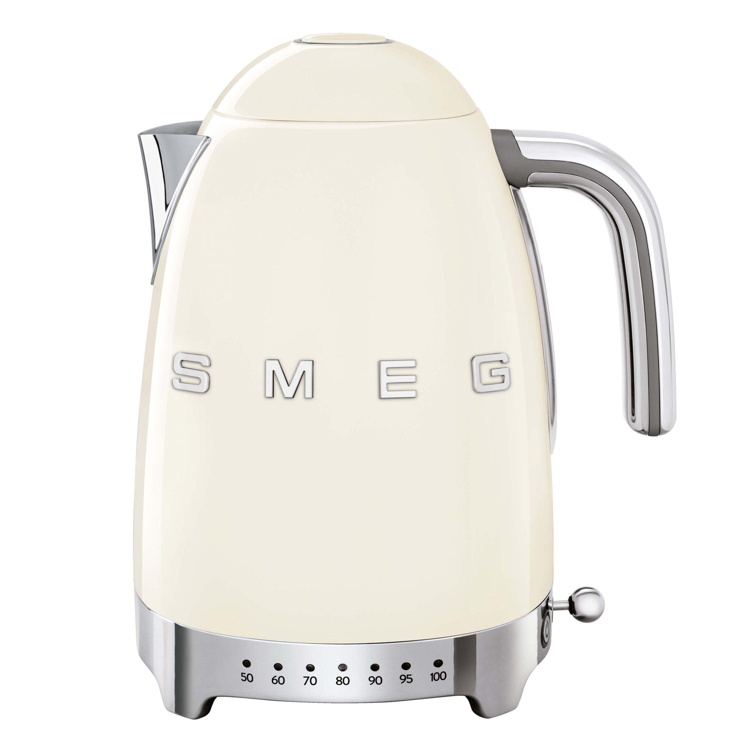 SMEG Wasserkocher variable Temperatur creme KLF04CREU