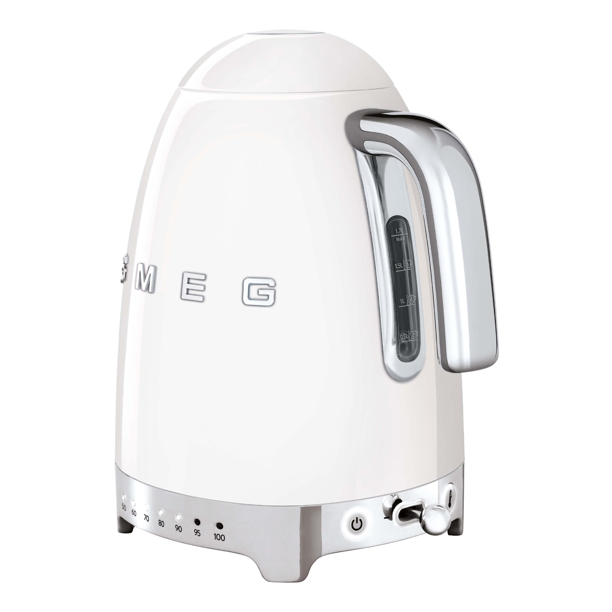 SMEG Wasserkocher variable Temperatur weiß KLF04WHEU