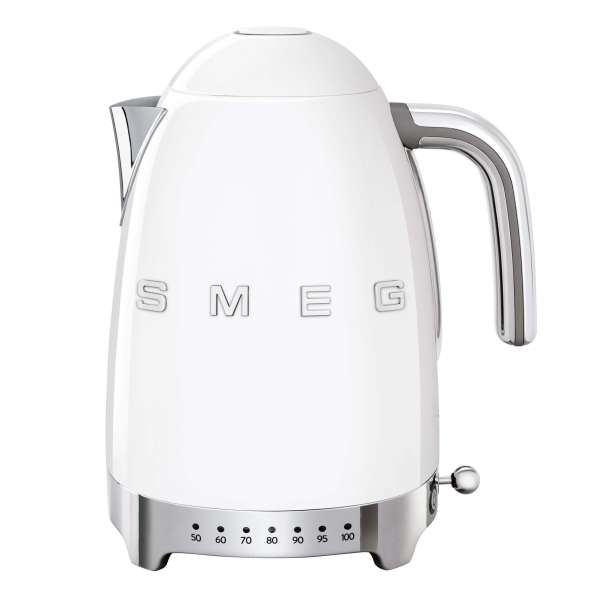 SMEG Wasserkocher variable Temperatur weiß KLF04WHEU