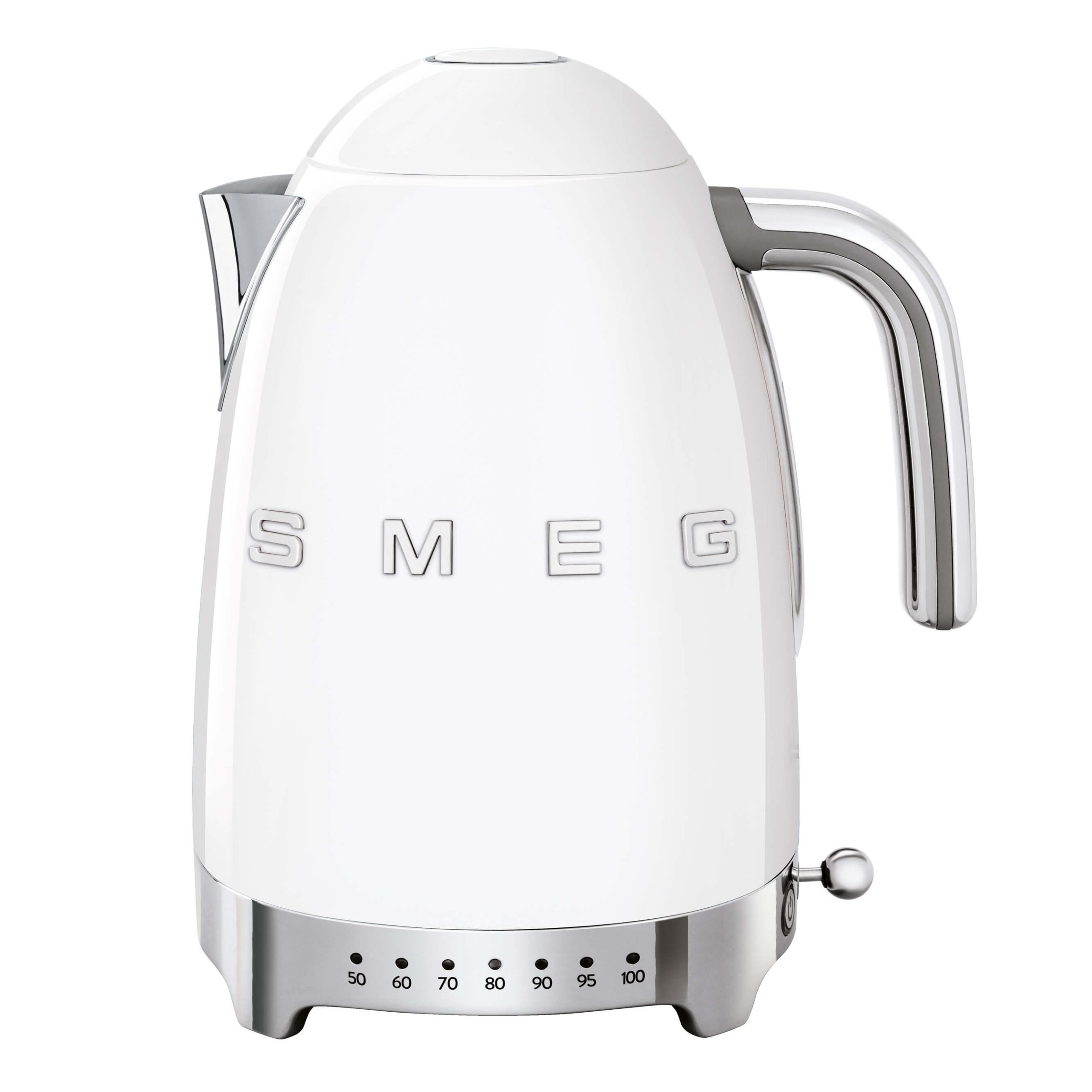 SMEG Wasserkocher variable Temperatur weiß KLF04WHEU