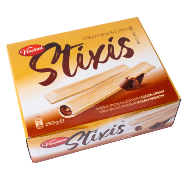 Stixies Waffelstäbchen Kakao 250g