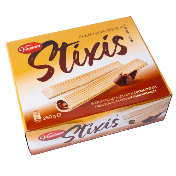 Stixies Waffelstäbchen Kakao 250g