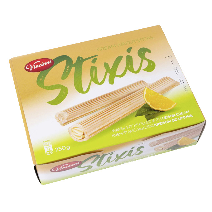 Stixies Waffelstäbchen Zitrone 250g