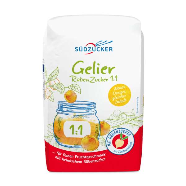 Südzucker Gelier-Rübenzucker 2 plus 1 500g