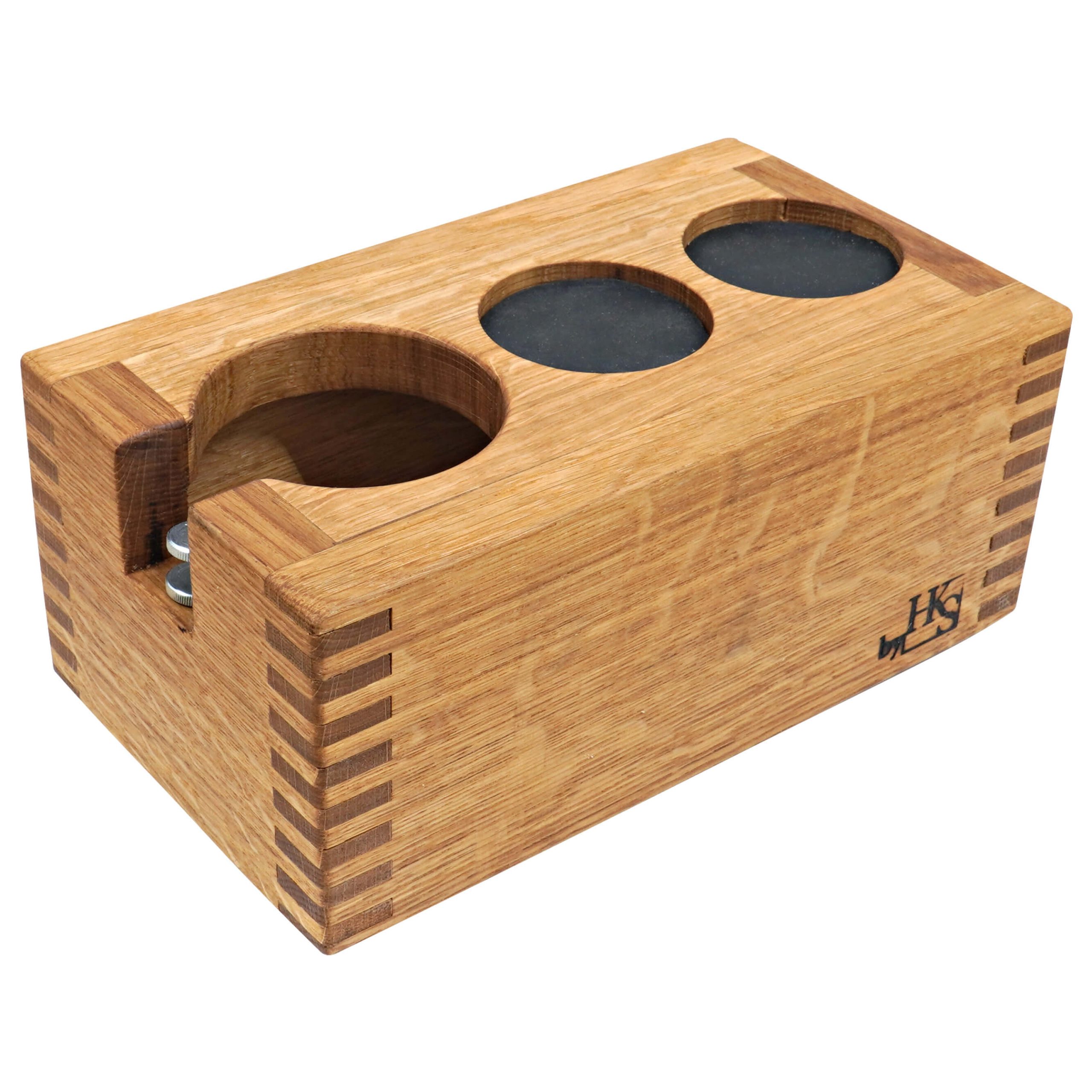 Tamperstation Eiche natur – handgefertigt by HKS
