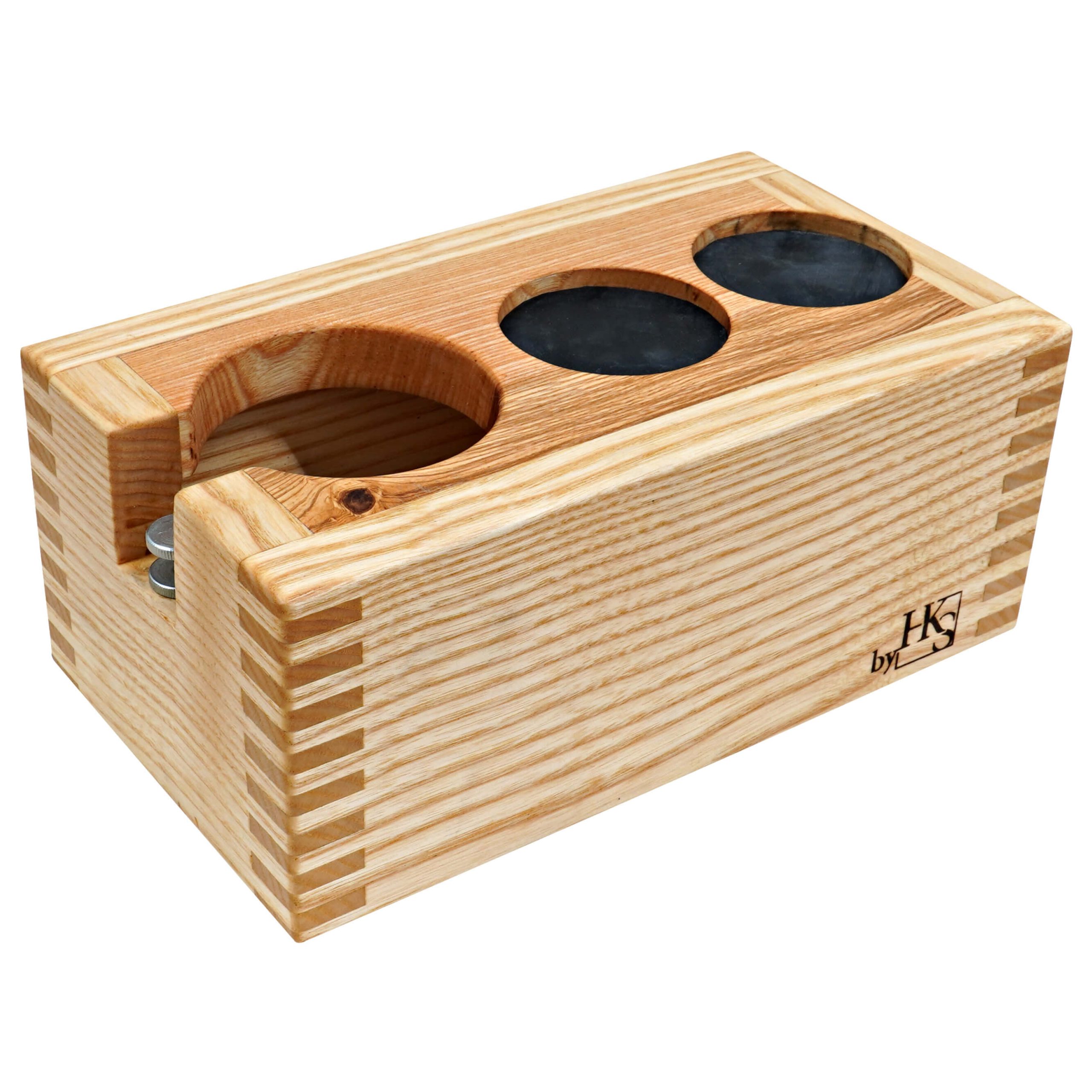 Tamperstation Esche natur – handgefertigt by HKS