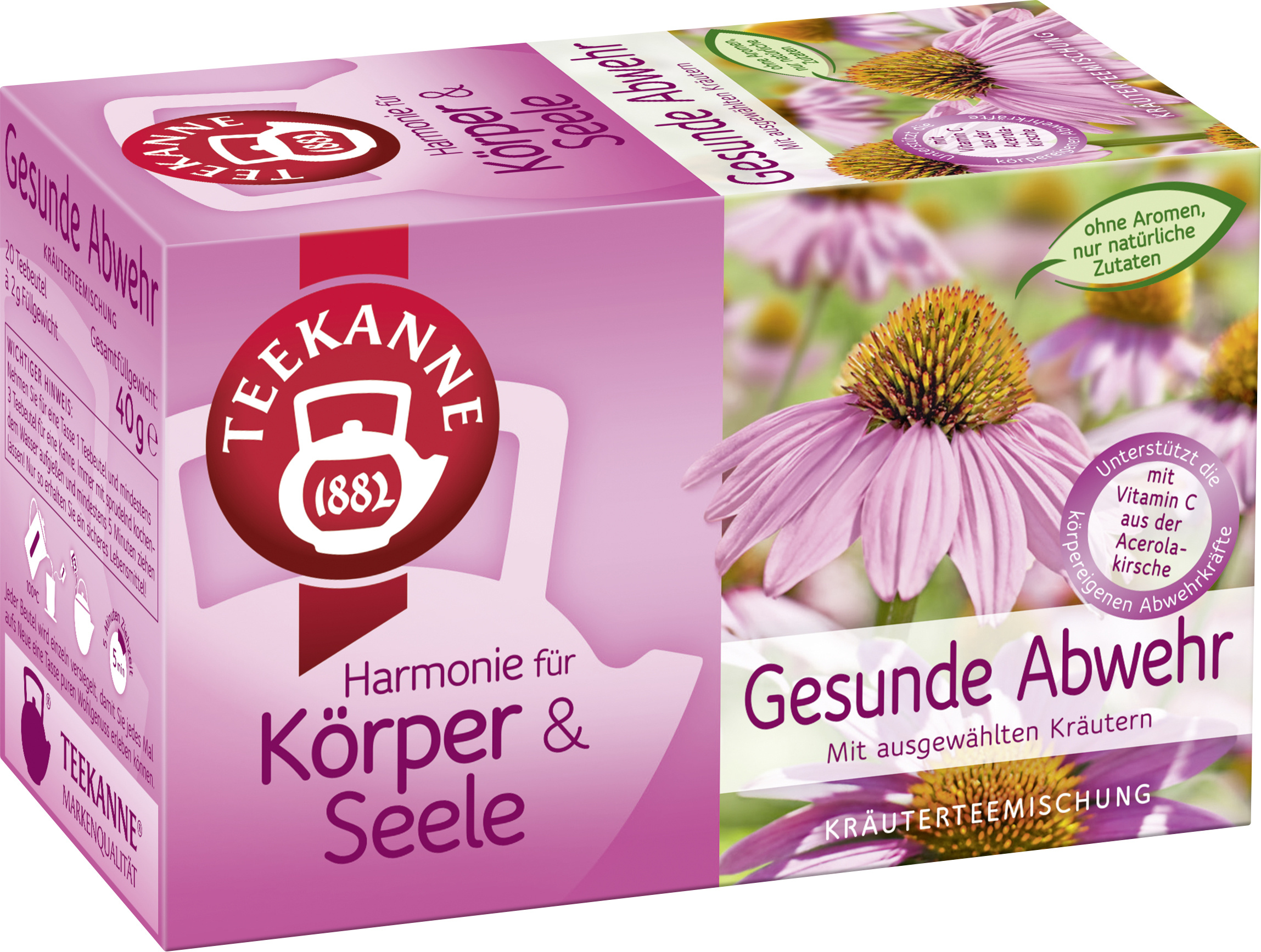 Teekanne Gesunde Abwehr 20x2g