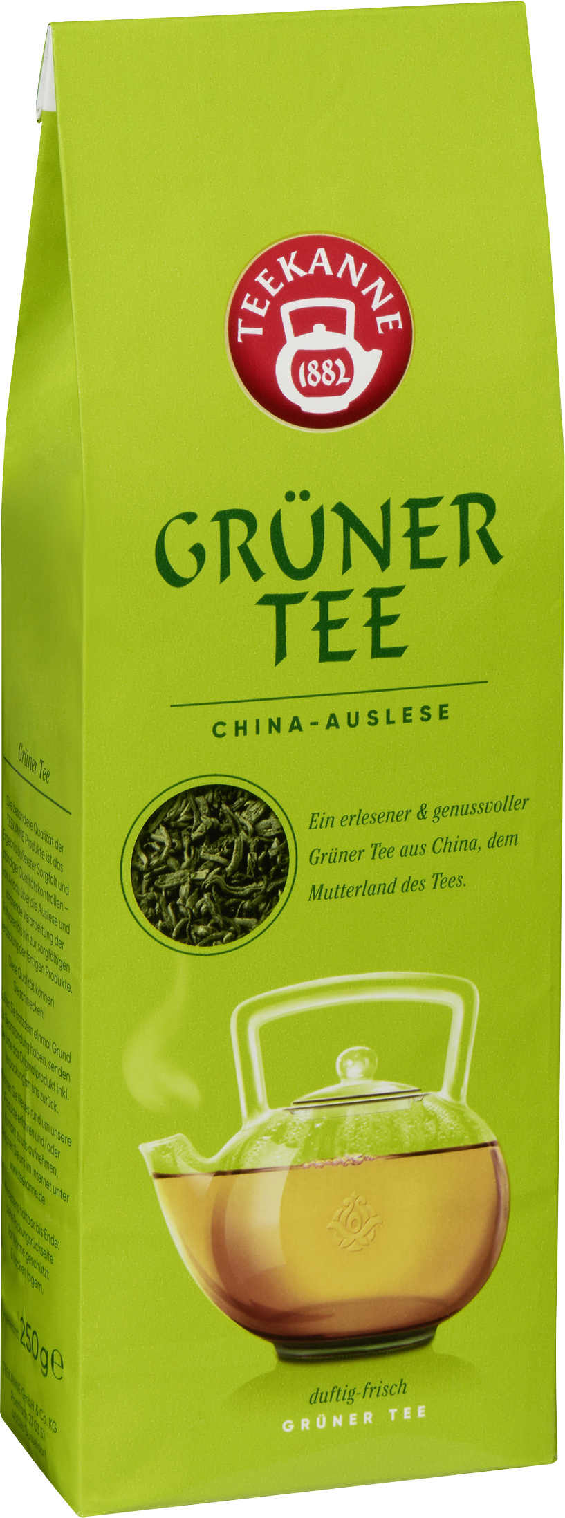 Teekanne Grüner Tee China-Auslese lose 250g