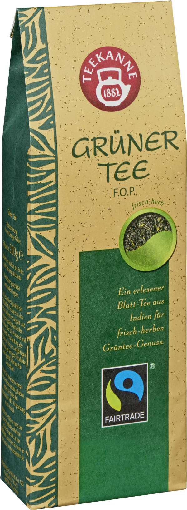 Teekanne Grüner Tee Fairtrade lose 200g