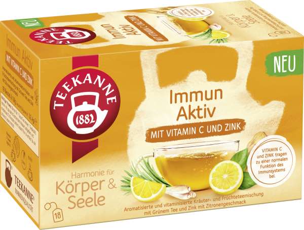 Teekanne Immun Aktiv Tee 18x1,8g