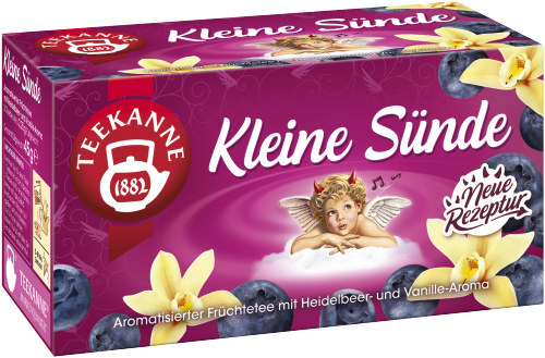 Teekanne Kleine Sünde Früchtetee 20x3g