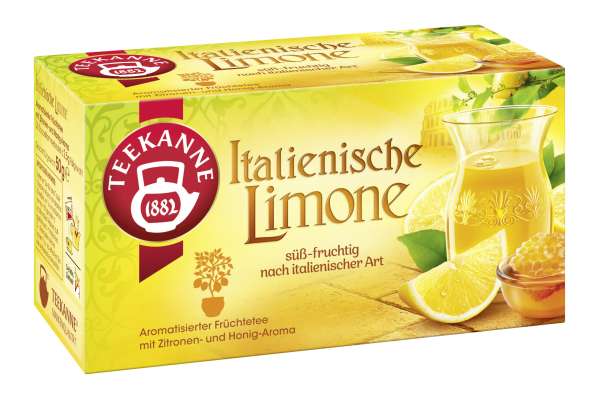 Teekanne Ländertee Italienische Limone 20x2,5g