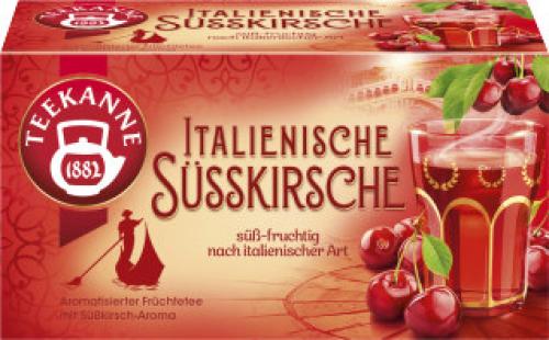 Teekanne Ländertee Italienische Süßkirsche 20x2,75g