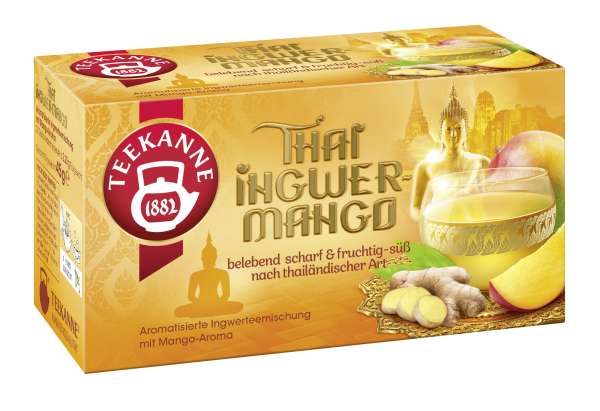 Teekanne Ländertee Thai Ingwer-Mango 20x2,25g