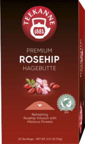 Teekanne Premium Feinste Hagebutte 20x3,5g