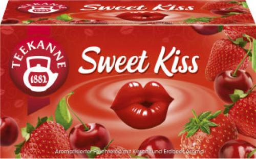 Teekanne Sweet Kiss Früchtetee 20x2,25g