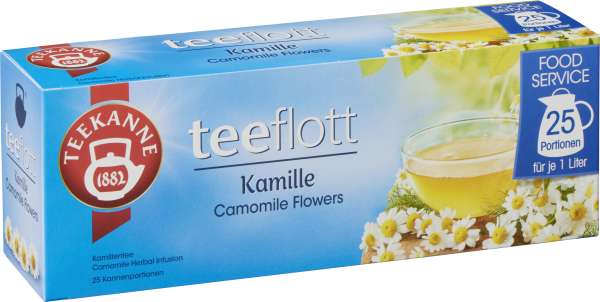 Teekanne Teeflott Kamillentee 25x3,25g