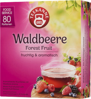 Teekanne Waldbeere Tee 80 Beutel