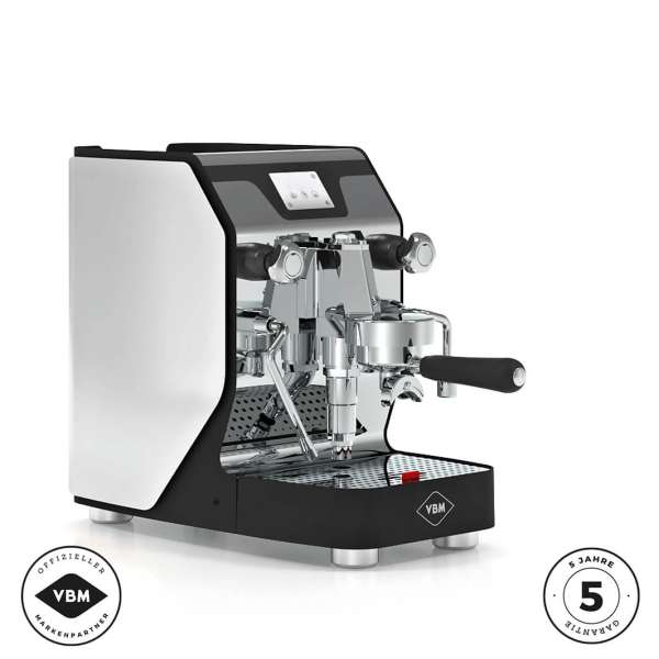 VBM New Domobar Super digital in schwarz mit Edelstahl Front – Bild 3