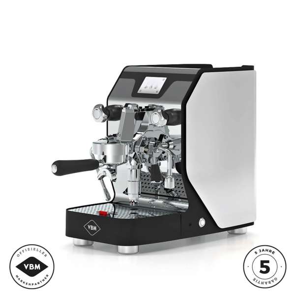 VBM New Domobar Super digital in schwarz mit Edelstahl Front – Bild 2