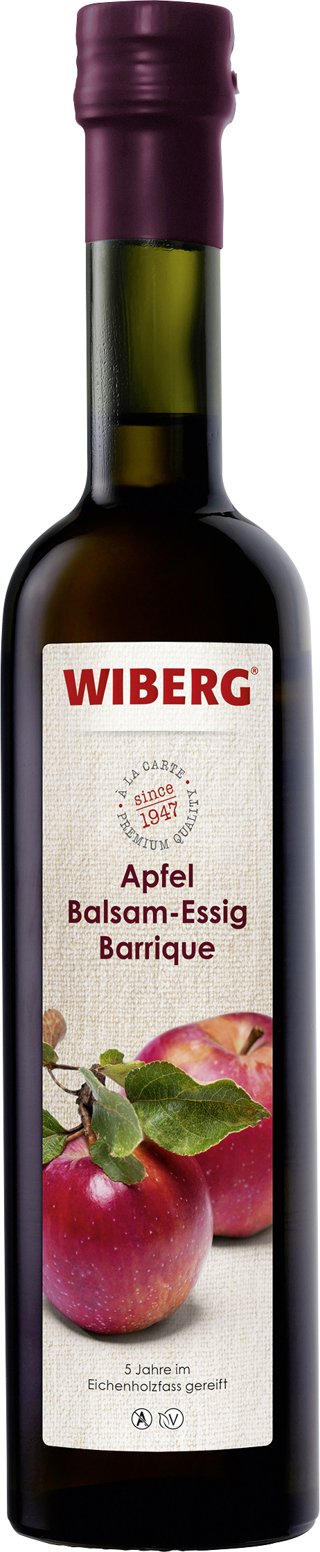 Wiberg Apfel Balsam-Essig Barrique 0,5 Liter - 108949