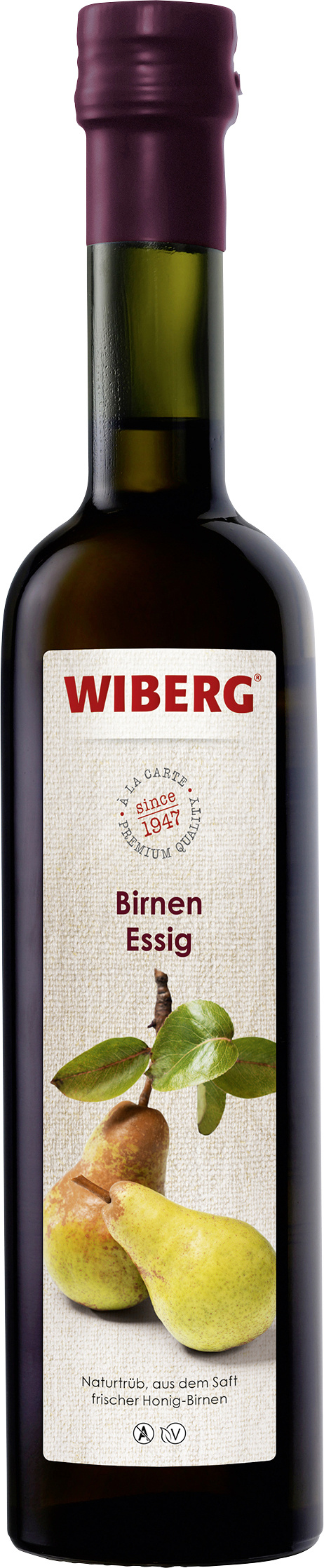 Wiberg Birnen Essig 0,5 Liter - 124934