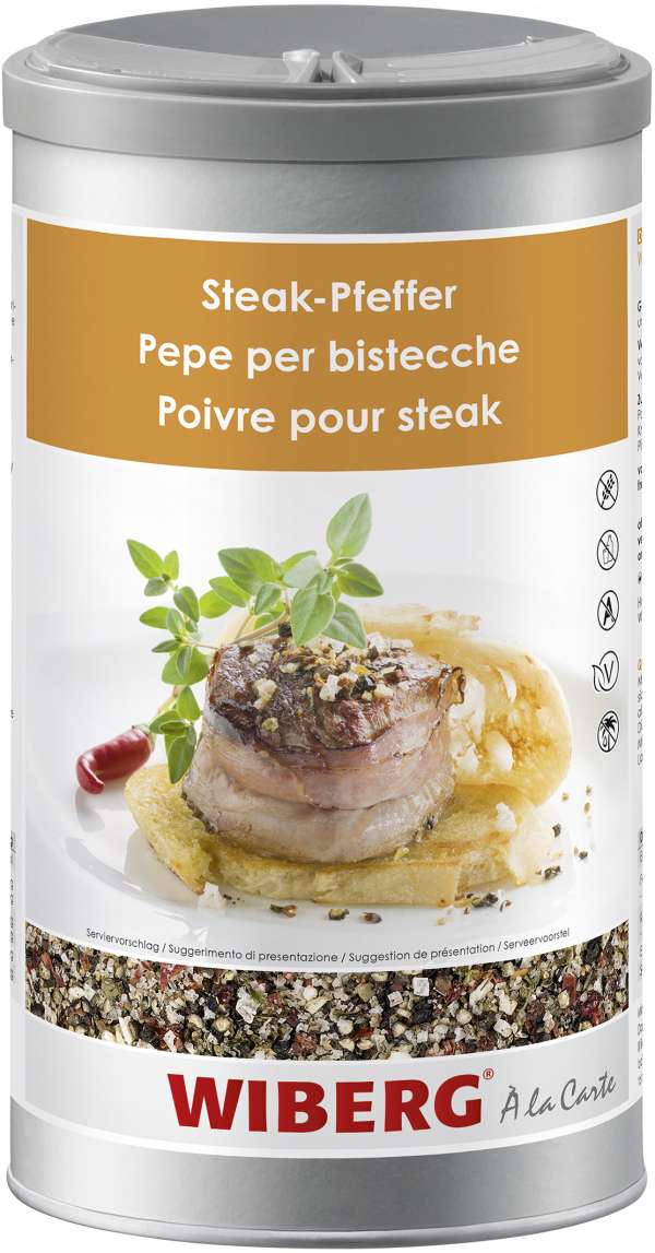 Wiberg Gewürz Steak Pfeffer grob 650g - 202164