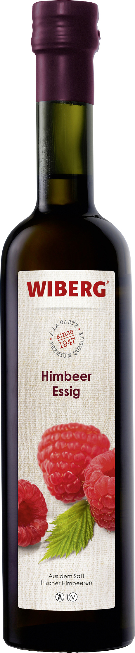 Wiberg Himbeer Essig 0,5 Liter - 108947
