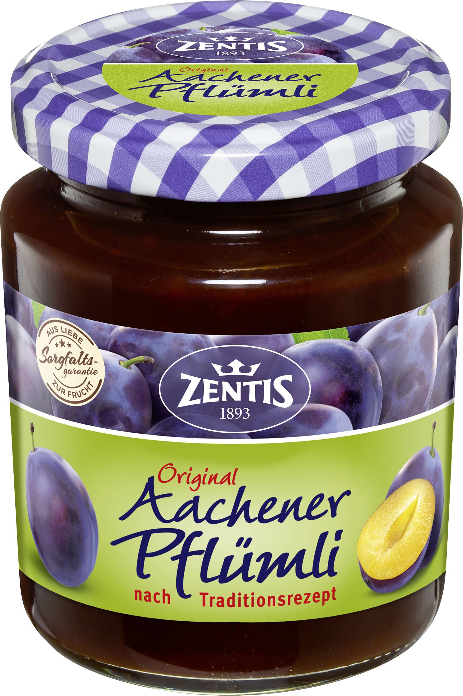 Zentis Aachener Pflümli Pflaumenmus 195g